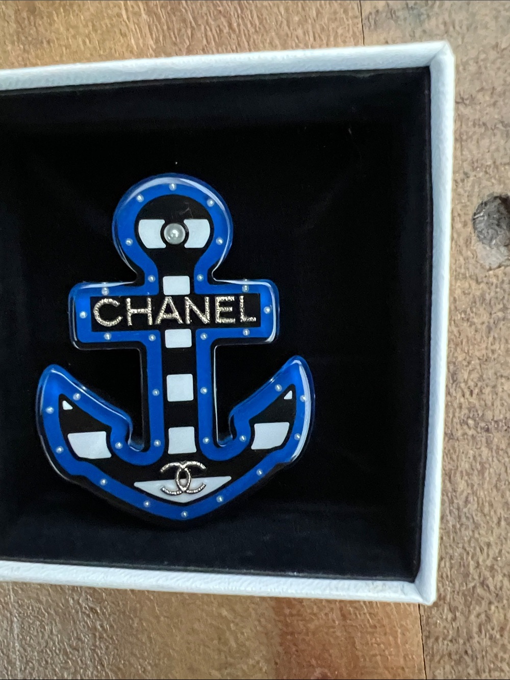 Authentic CHANEL Anchor Brooch
